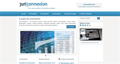 Desktop Screenshot of juriconnexion.fr